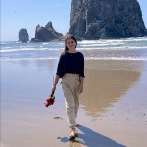 Free People Women's Ready To Run Cinch Waist Pants In Tan